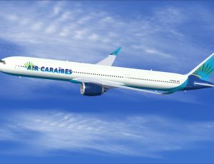 Air Caraïbes se pose à Bridgetown