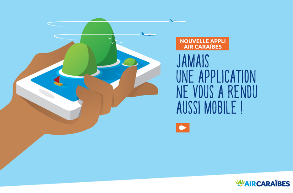 Air Caraïbes: Cinq nouvelles fonctionnalité enrichissent son application mobile