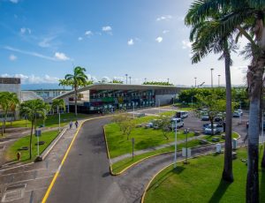 L’aéroport de Guadeloupe: Le trafic recule en mois de février